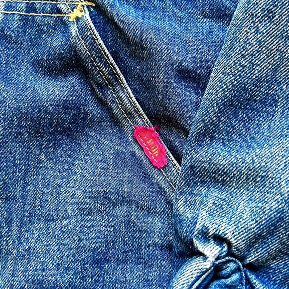 Vintage 1960s Buckaroo by Big Smith Denim Jacket - Quilted Red Lining/Corduroy - Picture 2 of 11